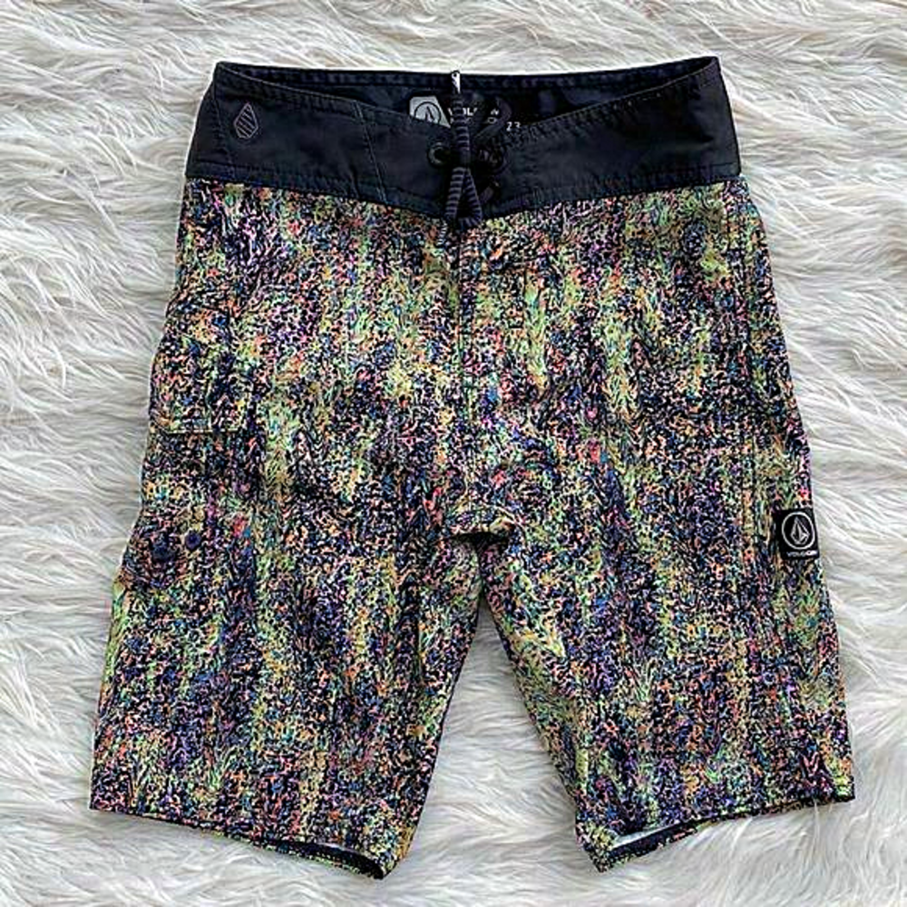 Volcom | Mod-Tech Multicolored‎ Print Board Shorts